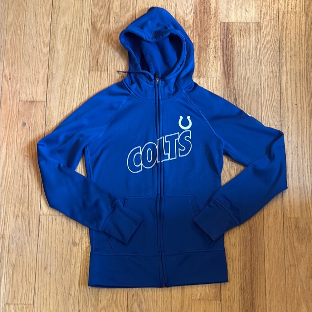 Nike x Indianapolis Colts Blue Zip-Up Hoodie